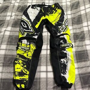 Youth Oneal riding pants size 28